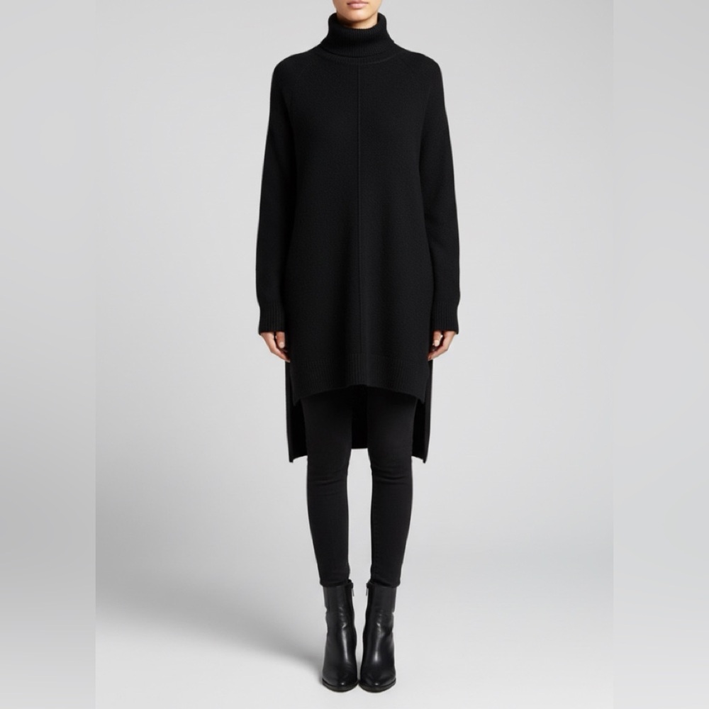 BCBGMaxAzria Black Cowl Neck Sweater